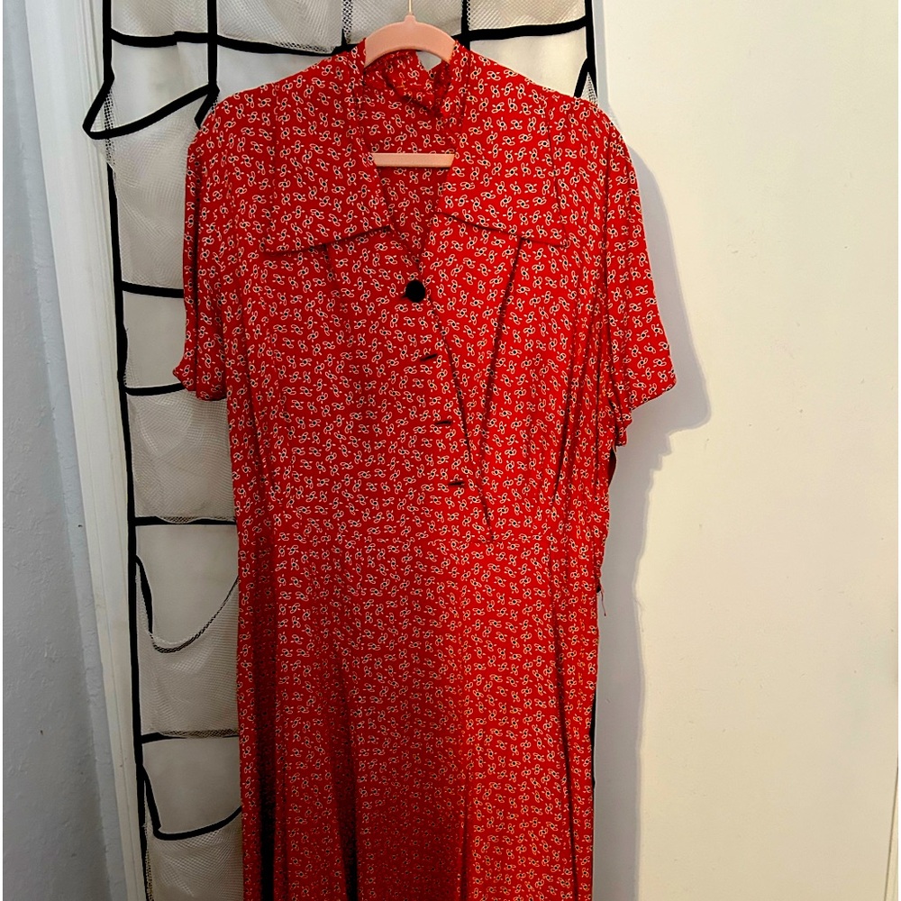 1930’s midi dress , excellent condition